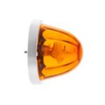 Star-Burst Glass Watermelon Light Flush Mount Kit-Amber LED/Amber Lens - Image 5