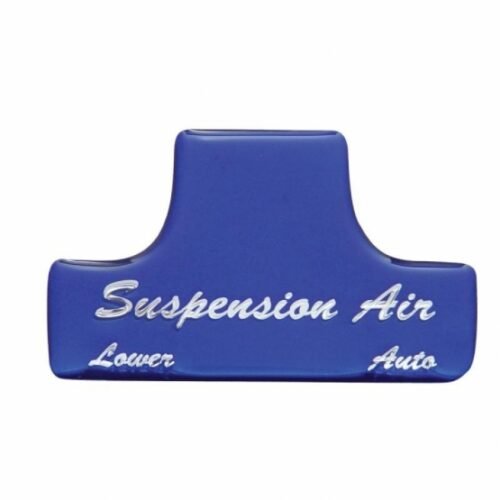 "Suspension Air" Switch Guard Sticker Only - Blue (Bulk)