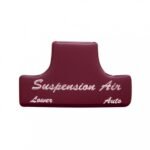 "Suspension Air" Switch Guard Sticker Only - Red
