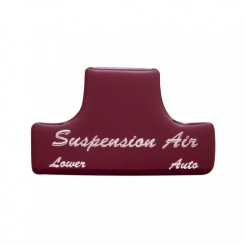 "Suspension Air" Switch Guard Sticker Only - Red