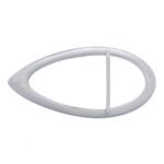 Teardrop Flush Mount Light Bezel - Single Bar