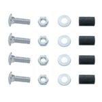 Top Mud Flap Plate Hardware - Bolt Thru