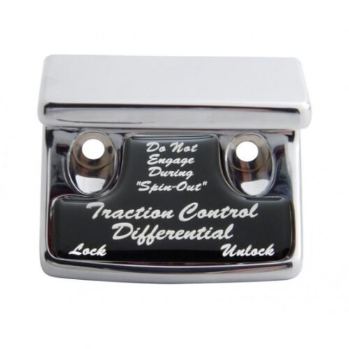 "Traction Control Differential" Switch Guard With Black Sticker