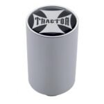 "Tractor" 3" Air Valve Knob - Black Maltese Cross Sticker
