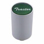 "Tractor" 3" Air Valve Knob - Green Glossy Sticker