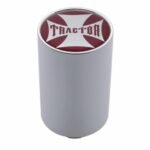 "Tractor" 3" Air Valve Knob - Red Maltese Cross Sticker