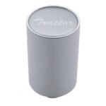 "Tractor" 3" Air Valve Knob - Silver Glossy Sticker