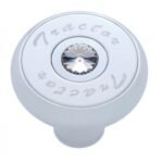 "Tractor" Deluxe Air Valve Knob - Clear Crystal