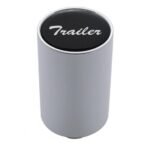 "Trailer" 3" Air Valve Knob - Black Glossy Sticker
