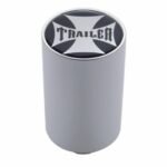 "Trailer" 3" Air Valve Knob - Black Maltese Cross Sticker