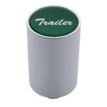 "Trailer" 3" Air Valve Knob - Green Glossy Sticker