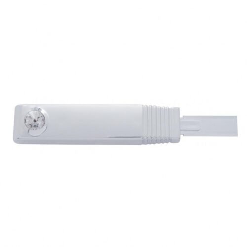 Turn Signal Lever Cover With Clear Crystal