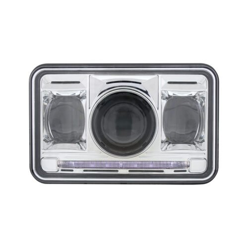 ULTRALIT - 11 High Power LED 4" X 6" Projection Headlight - High Beam