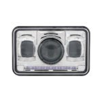ULTRALIT - 11 High Power LED 4" X 6" Projection Headlight - Low Beam