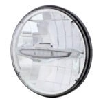 ULTRALIT - 3 High Power LED 7" Headlight With 10 White LED Position Light - Image 3