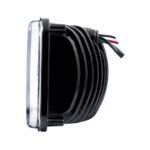 ULTRALIT - 4" X 6" LED Headlight With Dual Function 6 Amber LED Position Lights - Low Beam - Image 6