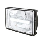 ULTRALIT - 4" X 6" Rectangular LED Headlight With White LED Position Light - Low Beam - Image 3