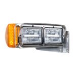 ULTRALIT - 4" X 6" Rectangular LED Headlight With White LED Position Light - Low Beam - Image 7