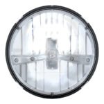 ULTRALIT - 5 High Power LED 7" Dual Function Headlight - Chrome