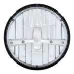 ULTRALIT - 5 High Power LED 7" Dual Function Headlight - Chrome - Image 3