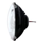 ULTRALIT - 5 High Power LED 7" Dual Function Headlight - Chrome - Image 5