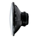 ULTRALIT - 7" High Power LED Headlight With White LED Position Light Bar - Image 4