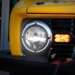 ULTRALIT - 7" High Power LED Headlight With White LED Position Light Bar - Image 6