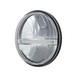 ULTRALIT - 9 LED 5-3/4" LED Headlight With Amber LED Position Light Bar - Image 3