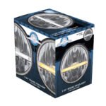 ULTRALIT - 9 LED 5-3/4" LED Headlight With Amber LED Position Light Bar - Image 5