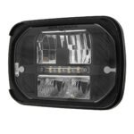ULTRALIT - Heated 5"X7" LED Headlight With White Position Light - Image 3