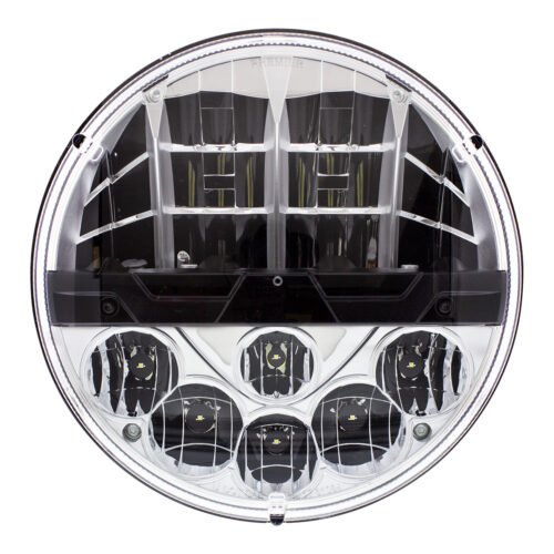 ULTRALIT - High Power LED 7" Headlight With Polycarbonate Lens & Housing