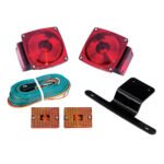 Under 80" Wide Combination Trailer Light Kit