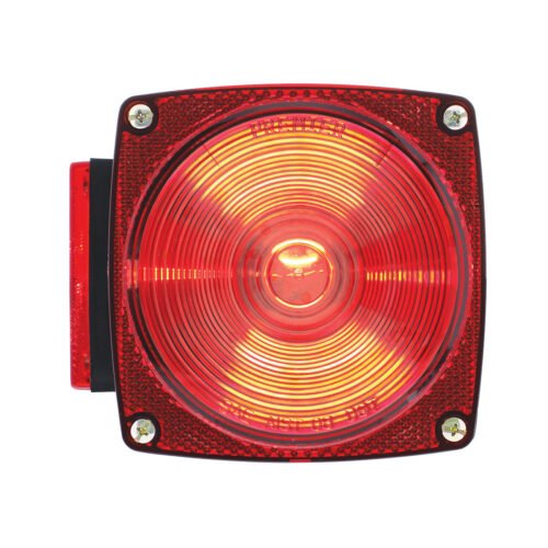 Under 80" Wide Combination Trailer Light With License Light
