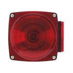 Under 80" Wide Combination Trailer Light Without License Light - Image 2