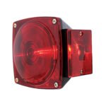 Under 80" Wide Combination Trailer Light Without License Light - Image 3