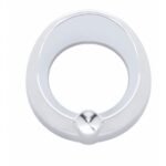 Universal Small Gauge Bezel With Visor - Indented