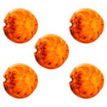 Watermelon Glass Marker Light Lens - Amber (5 Pcs) - Image 2