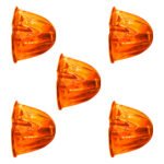 Watermelon Glass Marker Light Lens - Amber (5 Pcs) - Image 4