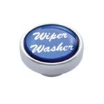 "Wiper/Washer" Dash Knob - Blue Glossy Sticker