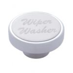 "Wiper/Washer" Dash Knob With Stainless Plaque