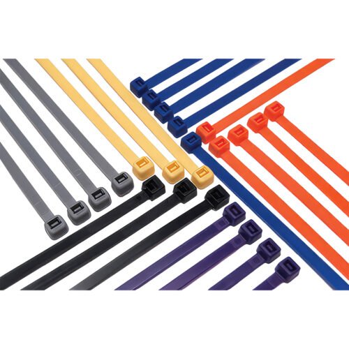 11.5" Red Nylon Cable Zip Ties 50 Lbs (14-Pack)