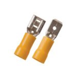 12-10 AWG .250 Tab Vinyl M Disconnect (15-Pack)