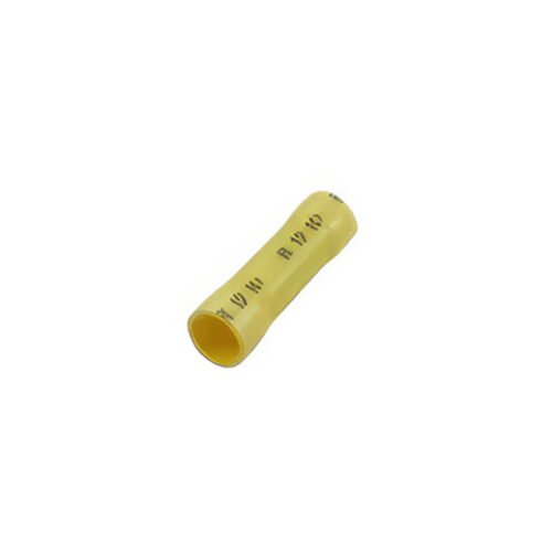 12-10 AWG Vinyl Butt Connector (100-Pack)
