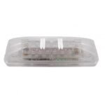 12 LED Rectangular Auxiliary/Utility Light - White LED/Clear Lens (Bulk) - Image 2