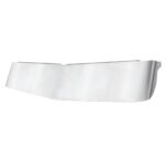 13-1/2" Stainless Curved Drop Visor For 1995-2006 Kenworth W900 - Image 2