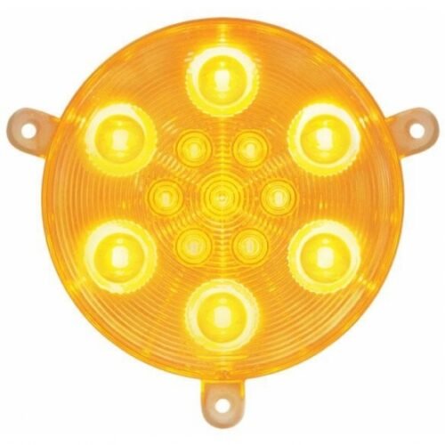 13 Amber LED Daytime Running Light For 2005-2010 Freightliner Century - Clear Lens