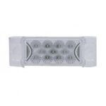 13 LED Reflector Rectangular Light (Clearance/Marker) - Amber LED/Clear Lens