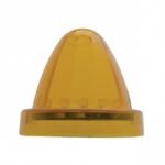13 LED Watermelon Truck-Lite Style Cab Light - Amber LED/Amber Lens - Image 2