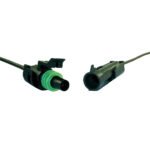 14 AWG Weather Pack Assembly M/FM Single Cavity, 1 Set.