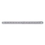 14 LED 12" Auxiliary strip Light With Bezel - Red LED/Chrome Lens - Image 2